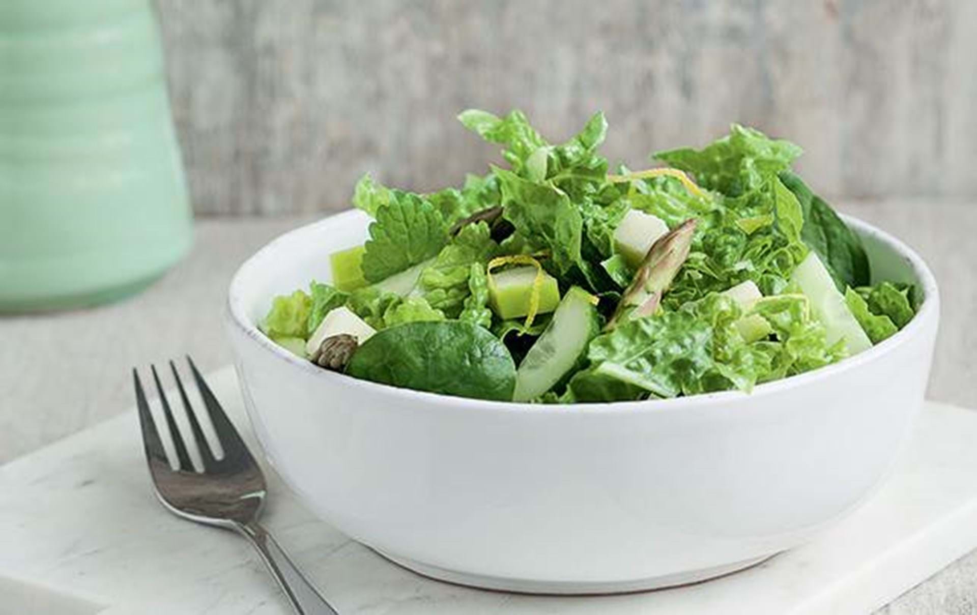 Grøn salat, der passer til alt - living -