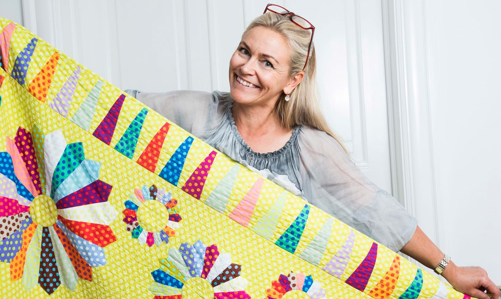 det er nytteløst Søjle eftertiden Helenes passion for patchwork - unikt og flot håndarbejde - ALT.dk