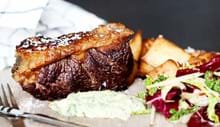 Steak opskrifter og tilbehør til en bøf -
