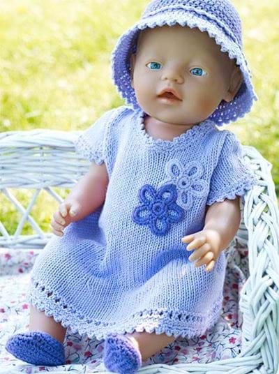 Hjemmelavet dukketøj: Heldragt til Baby Born